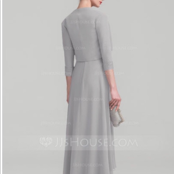 NWT JJ’s house grey dress - Picture 2 of 8